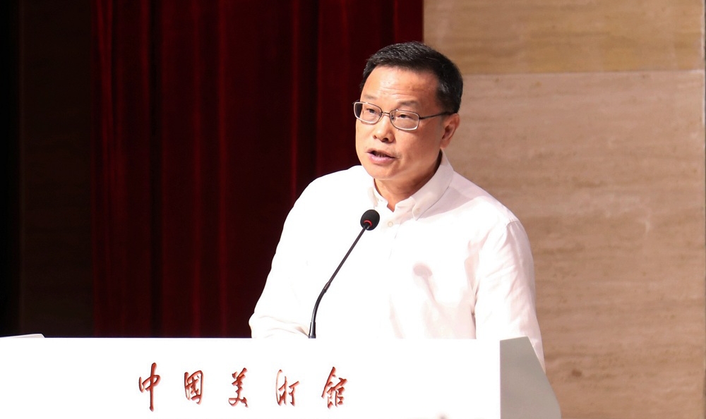 廣西文聯黨組成員、副主席匡達藹在致辭