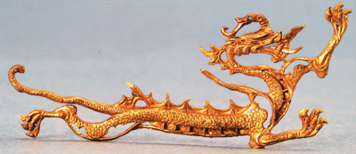 唐代金龍。 　　上海博物館供圖