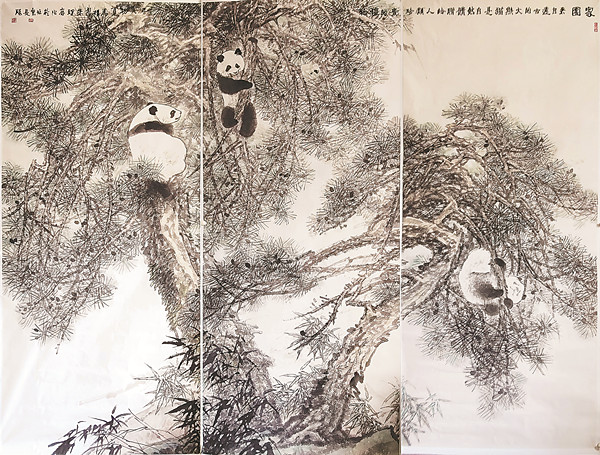 家園（中國(guó)畫 2019年） 朱理存、馬振聲 作