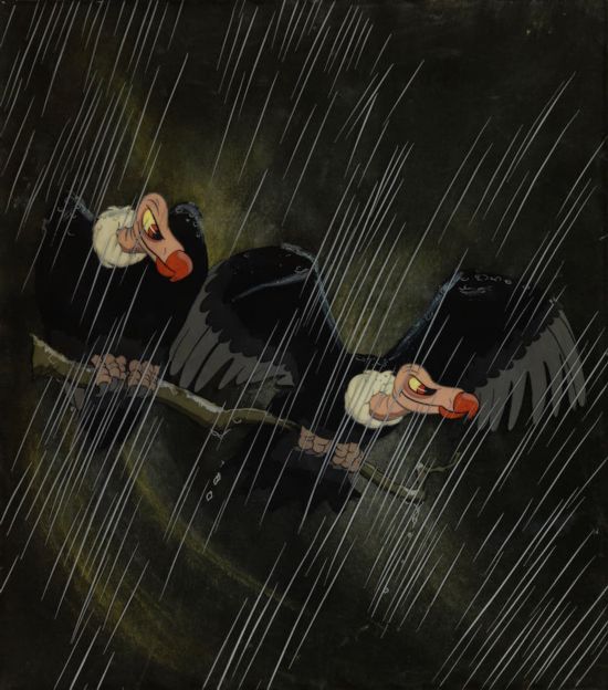 《白雪公主和七個小矮人》中的禿鷹，由迪士尼工作室藝術(shù)家創(chuàng)作，于1938年送給大都會博物館